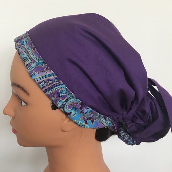 Scrub CAP/HAT *Reversible *Long Ties NWOT - Picture 10 of 14